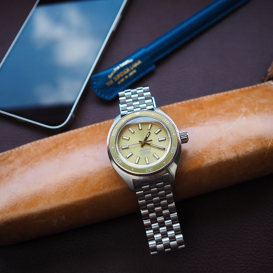 mirco TYPE-03 舛花色 自動巻き FUKUSHIMA WATCH mirco TYPE-03 舛花色（Masuhanairo