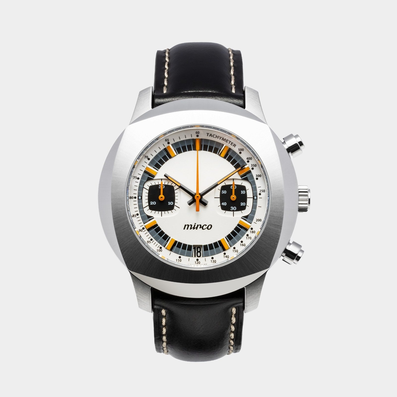 TYPE-02 WB – 自動巻クロノグラフ | mirco – Fukushima Watch Company