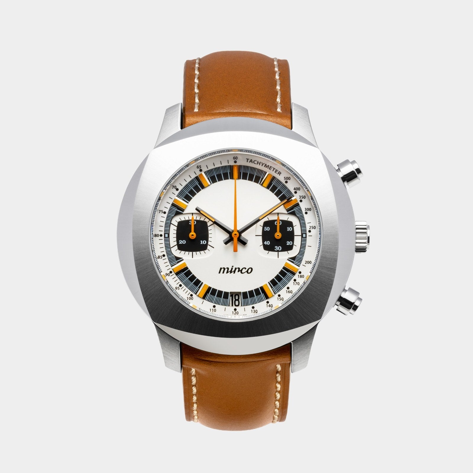 TYPE-02 WB – 自動巻クロノグラフ | mirco – Fukushima Watch Company
